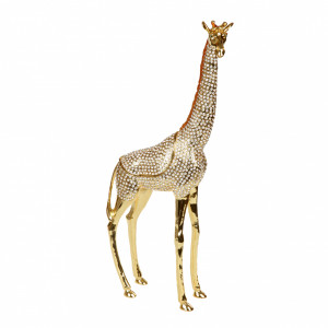 Шкатулка для украшений Жираф S-2487 золотистый 